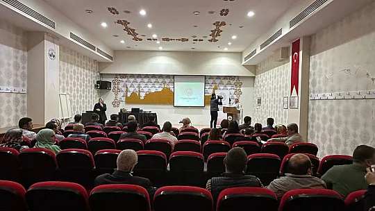Elazığ Belediyesi'nden Farkındalık Amaçlı Seminer