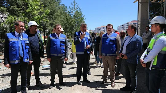 Milletvekili Erol, Dev Yatırımda İncelemelerde Bulundu
