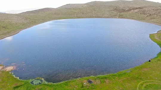 Yağışlar arttı, Hazababa Dağı'ndaki Göl, Yeniden Doldu
