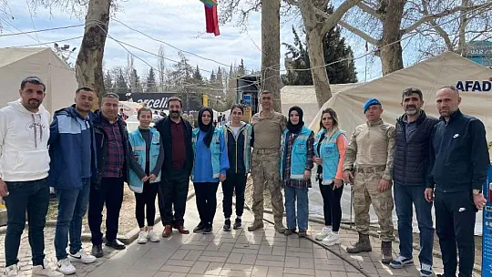 Elazığ Belediyesi'nin Kahramanmaraş Çadır Kentte Anne-Çocuk Faaliyetleri Devam Ediyor