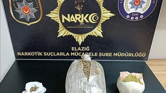 Elazığ'da Uyuşturucuyla Mücadele: 3 Tutuklama