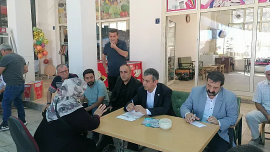 Erol Keleş Çatalçeşme Sakinlerini Dinliyor