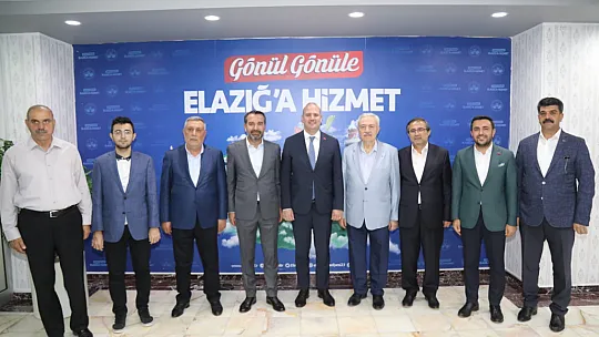 Ak Parti Genel Başkan Yardımcısı Dr. Ömer İleri Elazığ Belediyesi'ni Ziyaret Etti