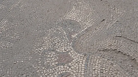 Elazığlı Çiftçinin Tarlada Bulduğu Tarihi Taban Mozaikleri Gün Yüzüne Çıkarılıyor