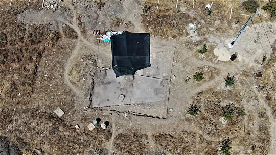 Elazığlı Çiftçinin Tarlada Bulduğu Tarihi Taban Mozaikleri Gün Yüzüne Çıkarılıyor