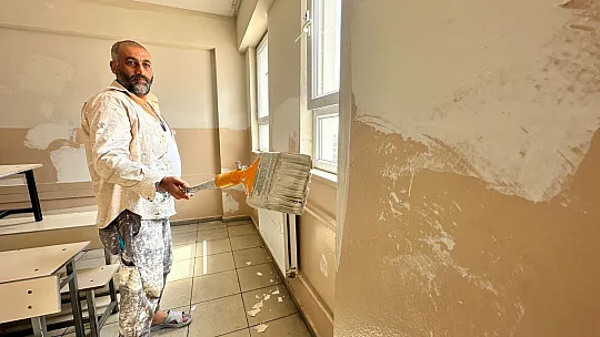 Elazığ'da Okullar Yeni Eğitim Öğretim Yılına Hazırlanıyor