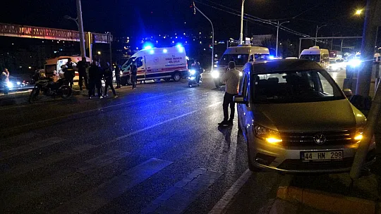 Sivil Ekip Aracı Kaza Yaptı: 2'si Polis 4 Yaralı