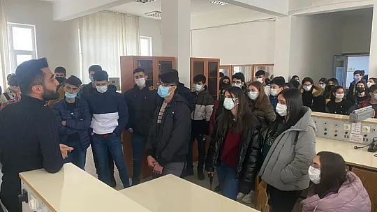 Öğrenciler Fırat Üniversitesini Gezdi