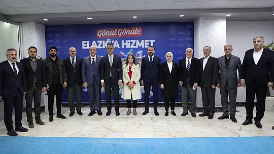 Milli Eğitim Bakanı Özer Elazığ Belediyesi'ni Ziyaret Etti