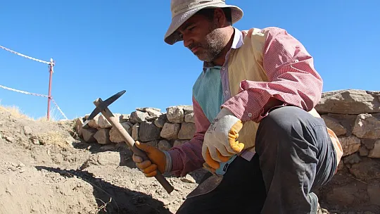 5 bin yıllık Harput Kalesi'nde çalışmalar tüm hızıyla sürüyor