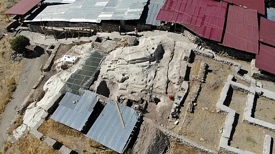 5 bin yıllık Harput Kalesi'nde çalışmalar tüm hızıyla sürüyor