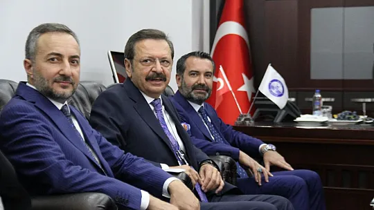 TOBB Başkanı Hisarcıklıoğlu Elazığ'da