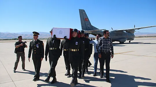 Şehidimiz Yusuf Ataş'ın Naaşı Elazığ'a Getirildi