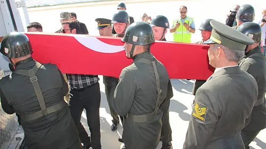 Şehidimiz Yusuf Ataş'ın Naaşı Elazığ'a Getirildi