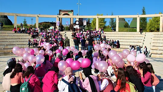 Elazığ'da 'Meme Kanseri Farkındalık' Yürüyüşü
