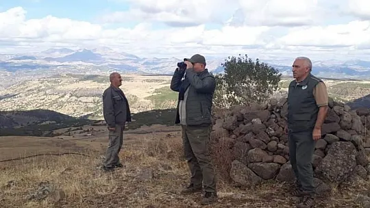 Elazığ'da Kaçak Avcılığın Önlenmesi İçin Denetimler Sürüyor
