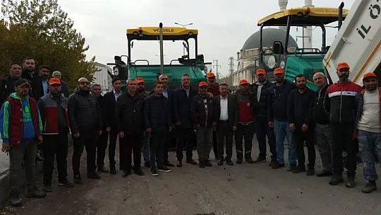 Başkan Çadırcı: 'OSB yolumuz, hak ettiği standarda kavuşuyor'