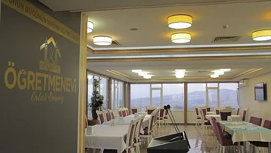Elazığ, yeni öğretmenevine kavuştu