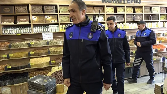 Elazığ'da zabıtadan yılbaşı öncesi denetim