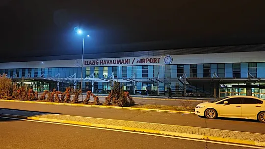 Elazığ'da yoğun sis nedeniyle uçuşlar iptal edildi