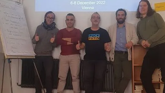 Gençlik ve Değişim Derneği, Viyana'daki 'Gençlik Kentleşme İçin Eylemde' programına katıldı