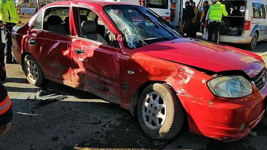 Elazığ'da Trafik Kazası: 4 Yaralı