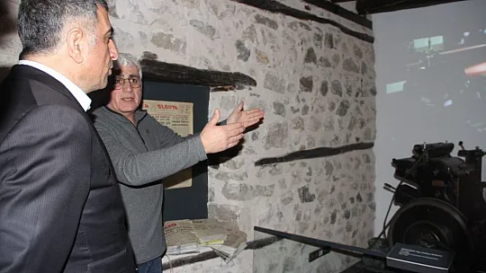 Milletvekili Erol'dan Basın Müzesi yorumu: 'Harput'a yeni bir vizyon getirme yolunda güzel işler yapılıyor'