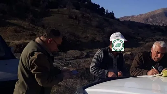 Elazığ'da yasa dışı avcılık yapan 9 kişiye idari işlem uygulandı