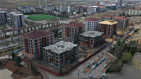Kentsel Dönüşüm Konutlarının İnşası Devam Ediyor