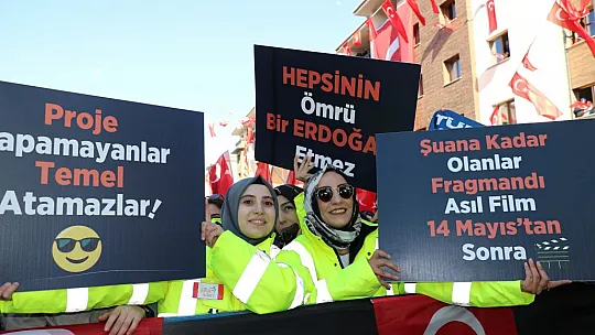 Cumhurbaşkanı Erdoğan, Elazığ'da depremzedelere seslendi