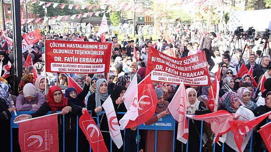 Erbakan Elazığlılara Seslendi: '7'li Masanın Karşısında Durmamız Lazım'