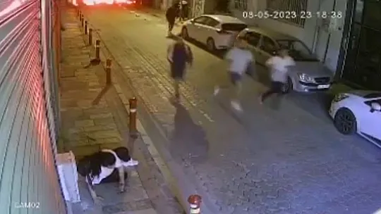 İzmir'de sokak ortasında kadına öldüresiye şiddet kamerada