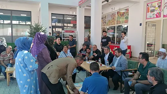 Erol Keleş Çatalçeşme Sakinlerini Dinliyor