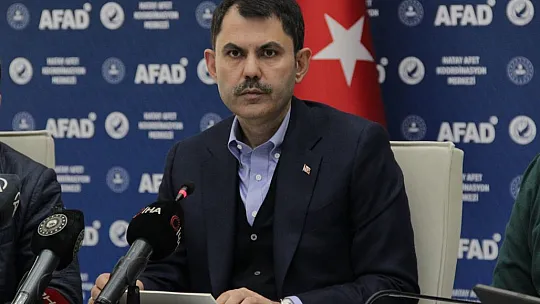 Bakan Murat Kurum: '8 İlde Hasar Tespit Çalışmaları Tamamlandı'