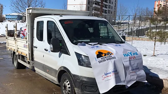 El Emeği ile Üretilen Yardımlar Depremzedelere Gönderildi