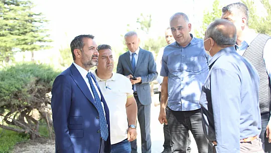 Başkan Şerifoğulları Belediye Çalışmalarını Yerinde İnceledi
