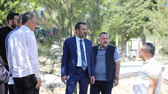 Başkan Şerifoğulları Belediye Çalışmalarını Yerinde İnceledi