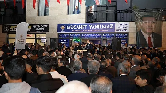 Başkan Şerifoğulları: Erdoğan, Elazığlılara Emanettir