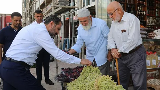 Başkan Şerifoğulları, Kapalı Çarşı Ve 15 Temmuz Demokrasi Meydanı'ndaki Çalışmaları İnceledi