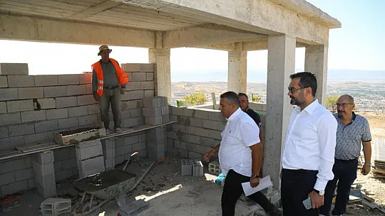 Başkan Şerifoğulları Tarihi Hüseynik Yolu'ndaki Rekreasyon Çalışmalarını Yerinde İnceledi