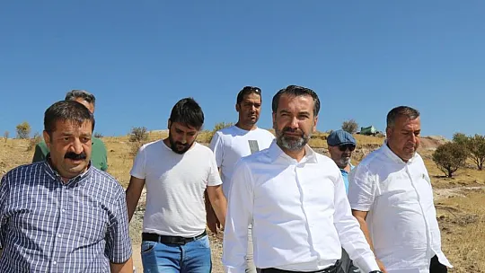 Başkan Şerifoğulları Tarihi Hüseynik Yolu'ndaki Rekreasyon Çalışmalarını Yerinde İnceledi