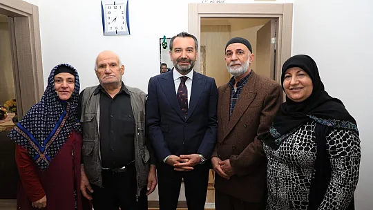 Başkan Şerifoğulları, Zafran Toki Konutları Sakinleriyle Buluştu