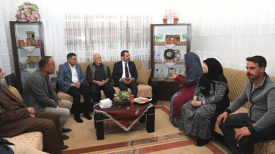 Başkan Şerifoğulları, Zafran Toki Konutları Sakinleriyle Buluştu