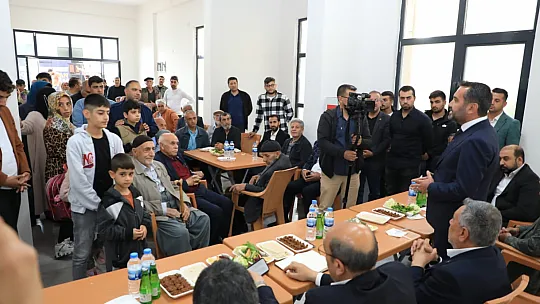 Başkan Şerifoğulları, Zafran Toki Konutları Sakinleriyle Buluştu