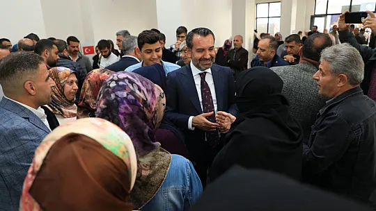 Başkan Şerifoğulları, Zafran Toki Konutları Sakinleriyle Buluştu