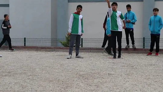 Bocce Yıldızlar İl Şampiyonası düzenlendi