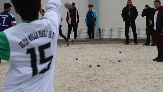 Bocce Yıldızlar İl Şampiyonası düzenlendi