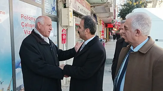 İYİ Parti Milletvekili Aday Adayı Ercan, Kovancılar İlçesi'ni Gezdi