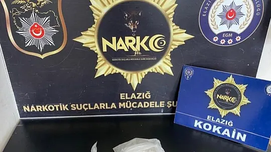 Elazığ'da Uyuşturucu Maddesi Bakın Nereden Çıktı?