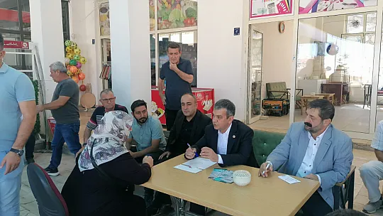 Erol Keleş Çatalçeşme Sakinlerini Dinliyor
